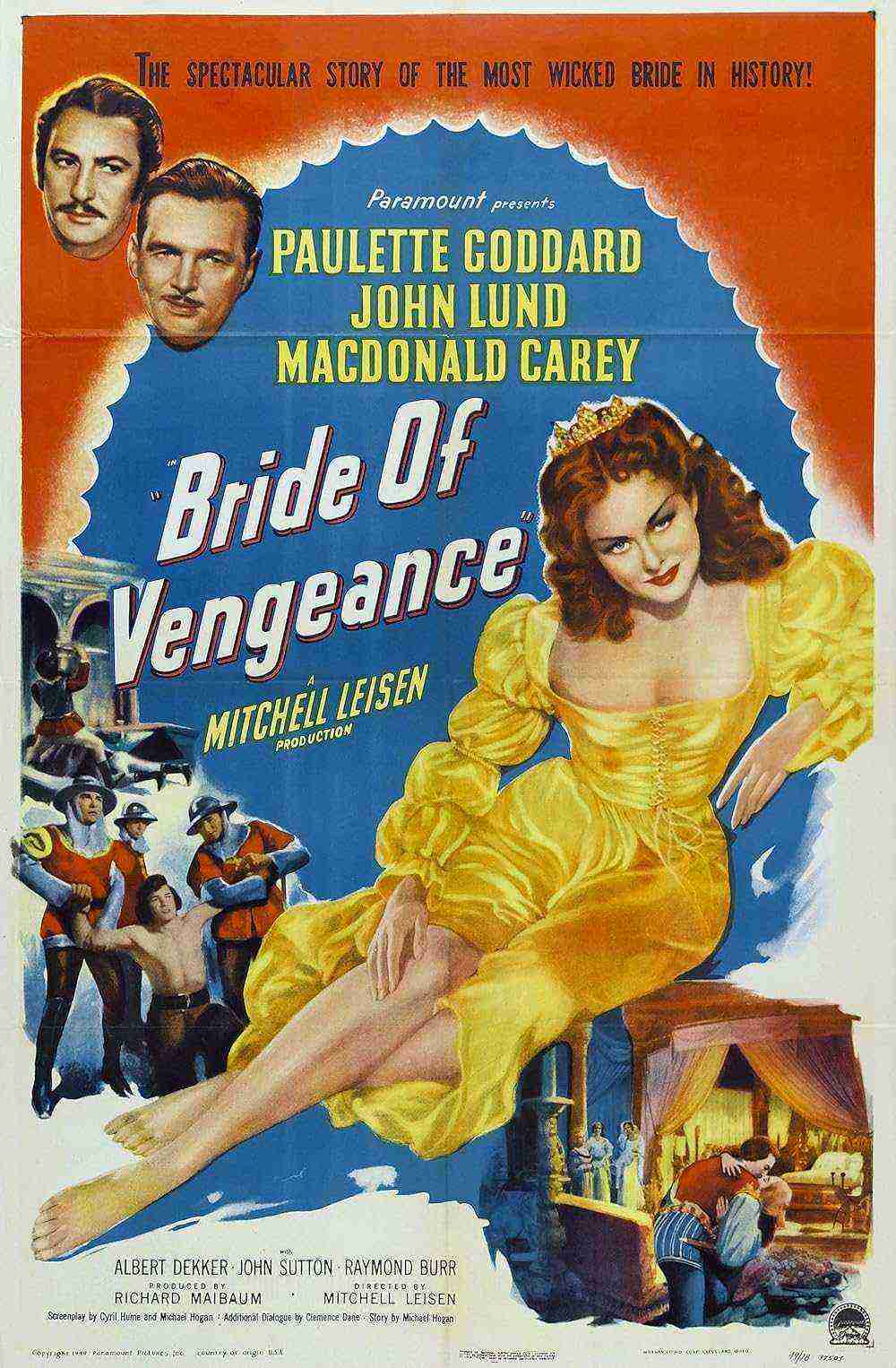 Bride Of Vengeance (1949)