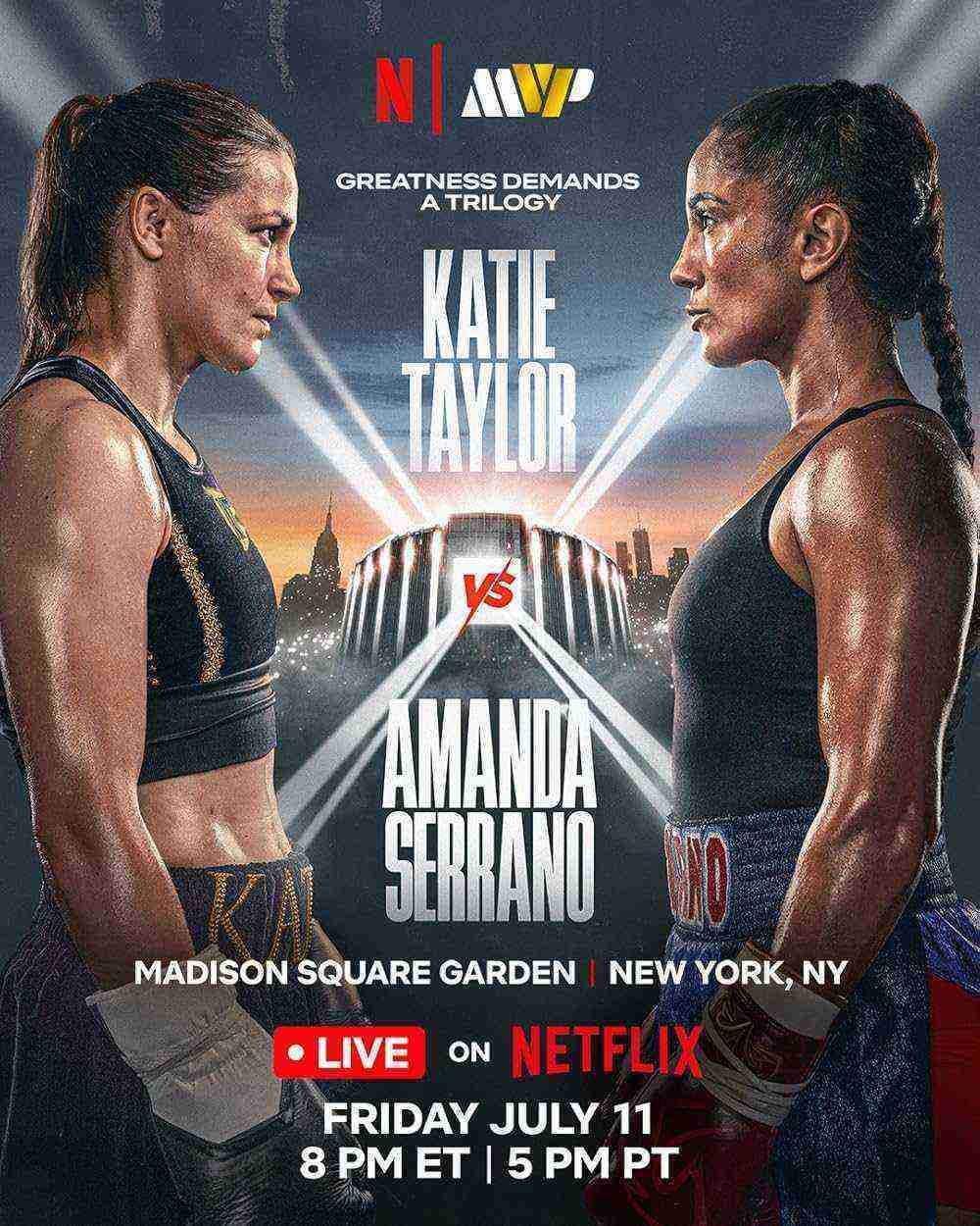 Katie Taylor Vs. Amanda Serrano 3 (2025)