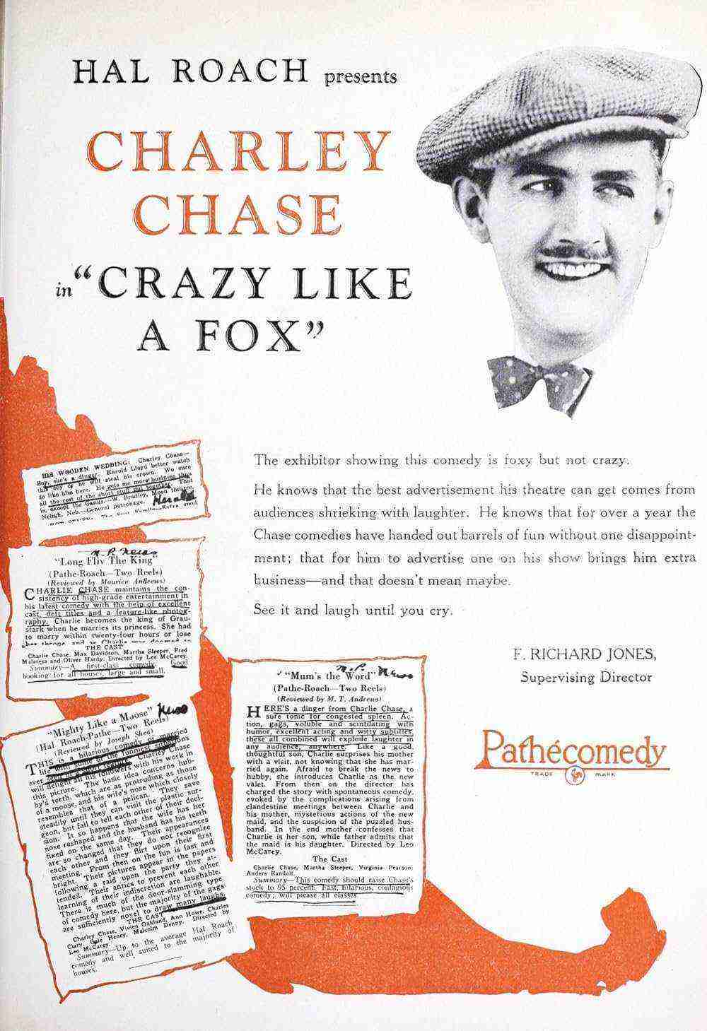 Crazy Like A Fox (1926)