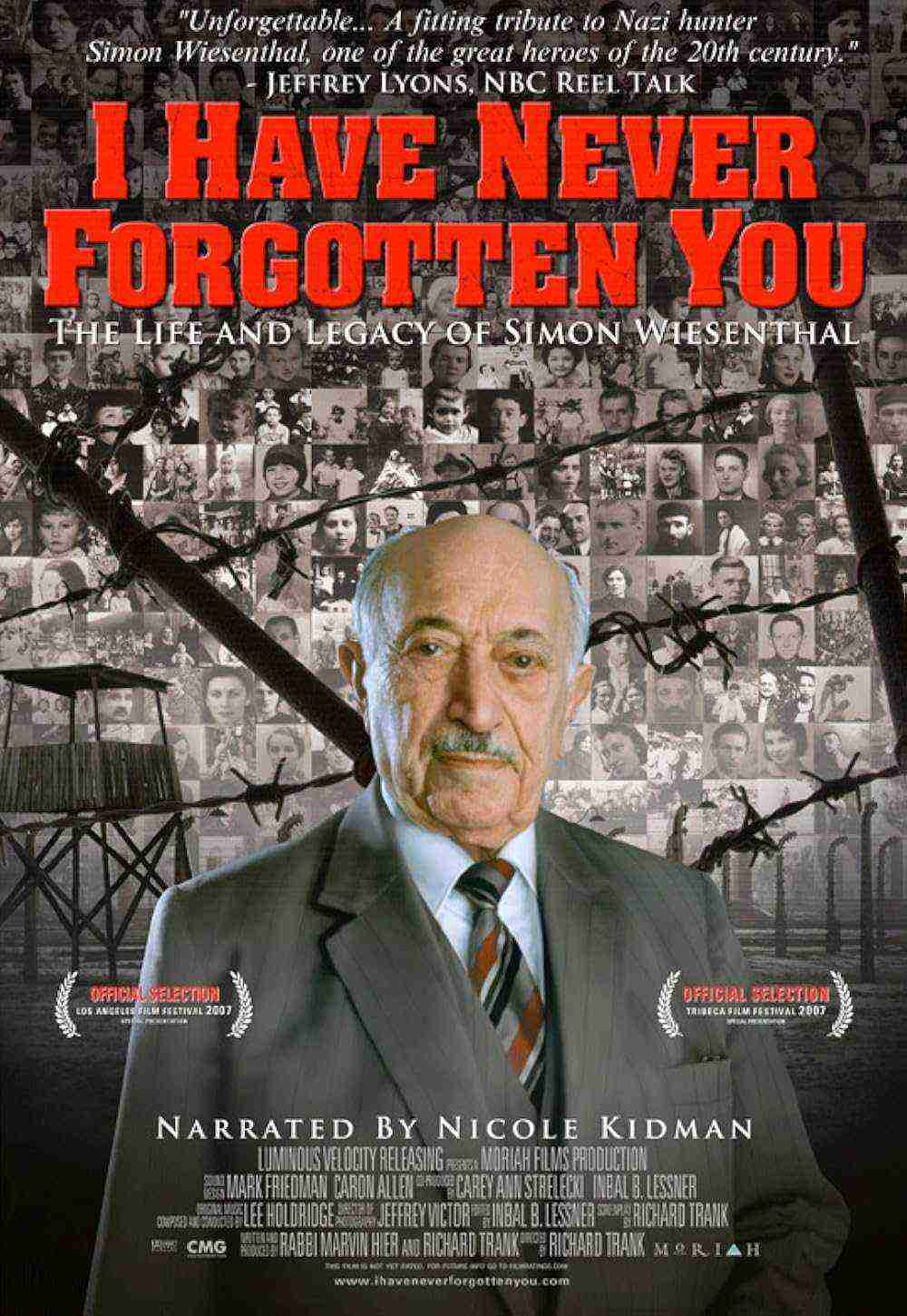 I Have Never Forgotten You: The Life & Legacy Of Simon Wiesenthal (2007)