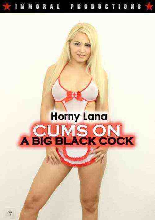 [18+] Horny Lana Cums On A Big Black Cock