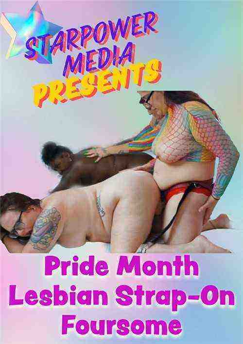 [18+] Pride Month Lesbian Strap-on Foursome