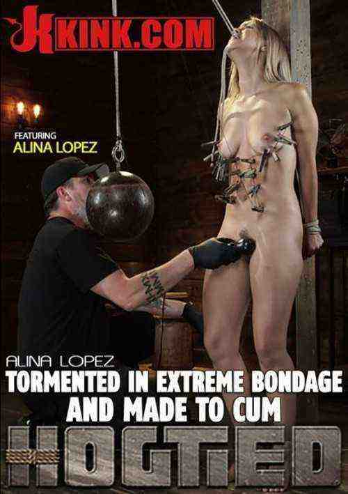 [18+] Hogtied - Alina Lopez: Tormented In Extreme Bondage And Made To Cum