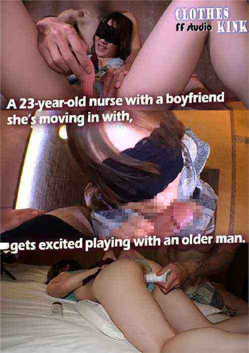 [18+] A 23-year-old Nurse With A Boyfriend She's Moving In With, Gets Excited Playing With An Older Man